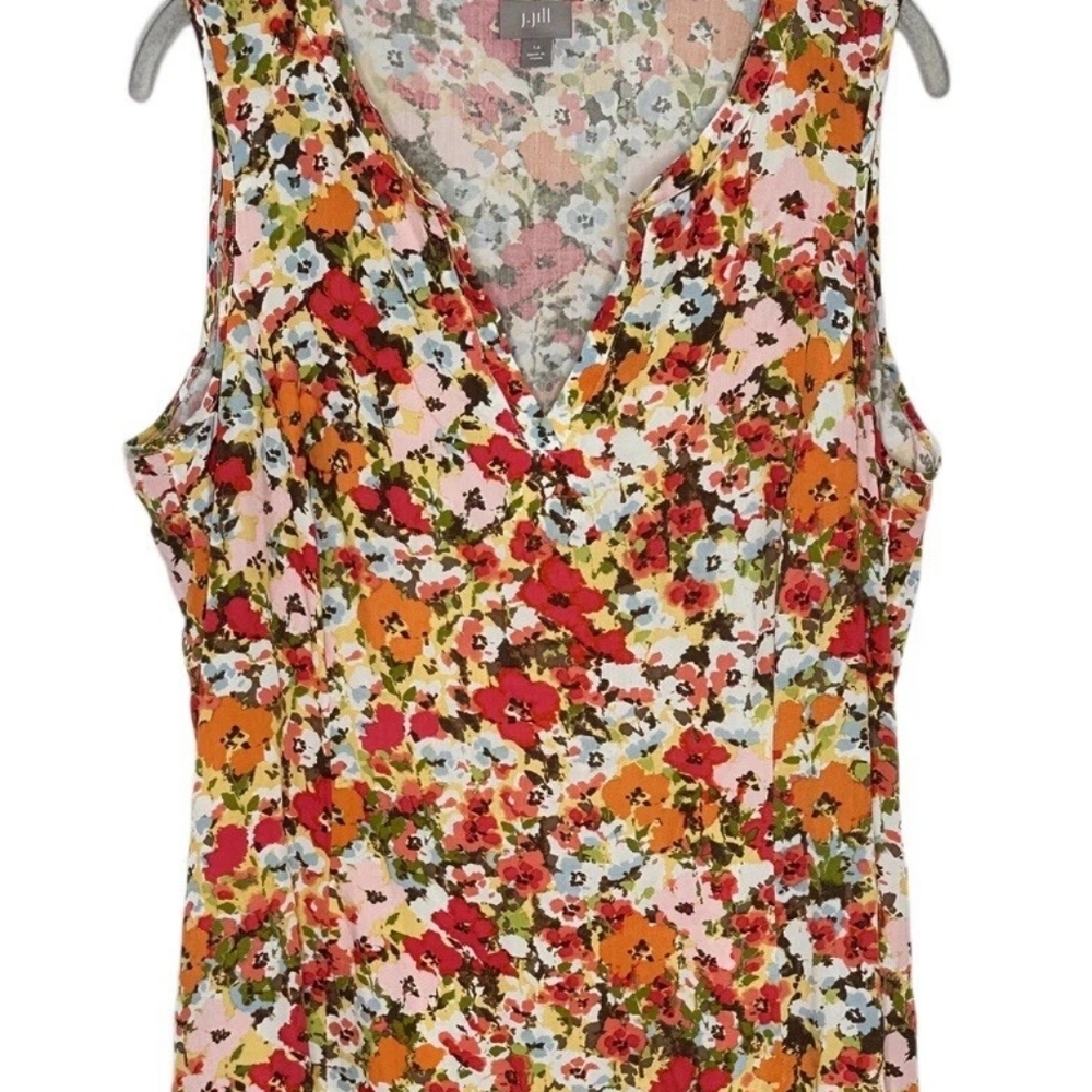 J Jill Shift Floral Dress